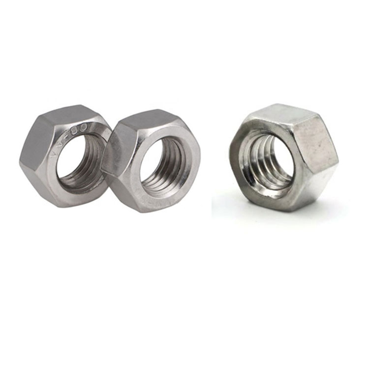 A194 M3 M5 สแตนเลส 304 DIN934 ผู้ผลิต Bolt และ Nut ของจีน Hex Nut