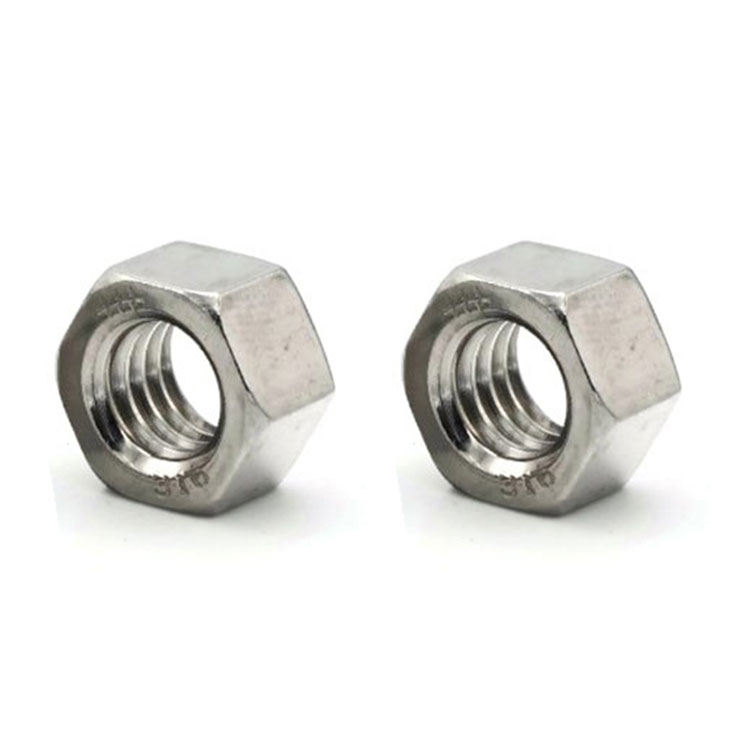 A563 M6 M24 ผู้ผลิตสแตนเลส 304 Hex Nut DIN934 China Bolt And Nut