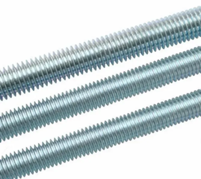 แกนเกลียว DIN 975 เกรด 4.8 สตั๊ดเกลียวเต็มชุบสังกะสี