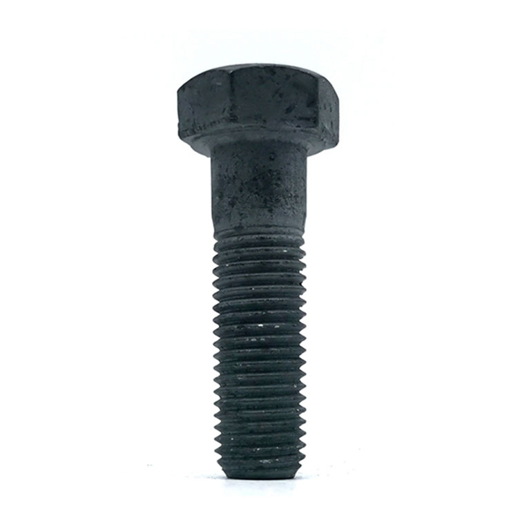 DIN931/DIN933 /DIN934 เหล็กคาร์บอน State Grid สายส่งไฟฟ้าเหล็ก Tower Hot DIP ชุบสังกะสี HDG Heavy Hex Bolt