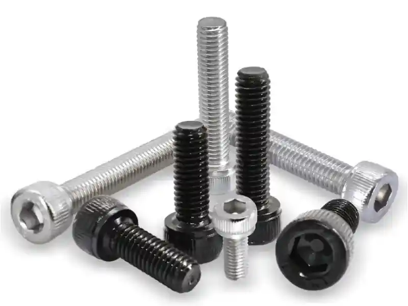 Zinc Plated Hex Socket Cap Head Machine Screws
