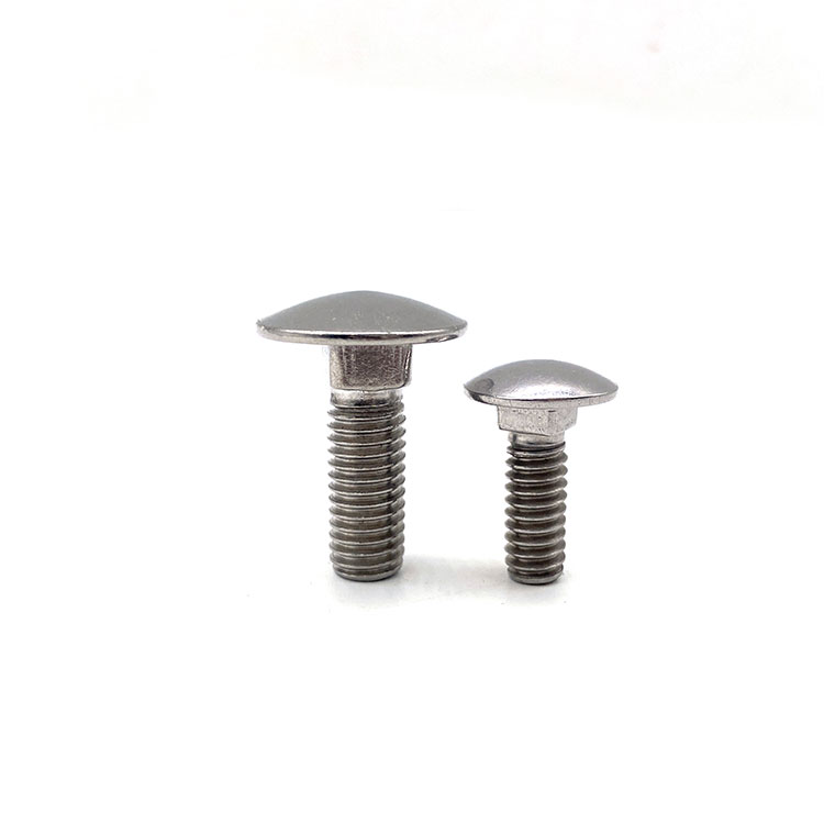 M5 M6 DIN603 INOX A4 INOX A2 สแตนเลส 314 316 สแควร์คอ Carriage Bolt